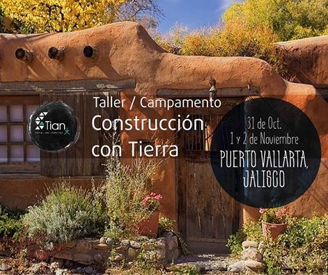 Taller campamento Construcción con Tierra / Puerto Vallarta - Imagen Principal