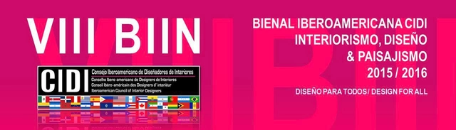 VIII Bienal Iberoamericana CIDI de Interiorismo, Diseño & Paisajismo 2015-2016 / Ciudad de México - Imagen Principal