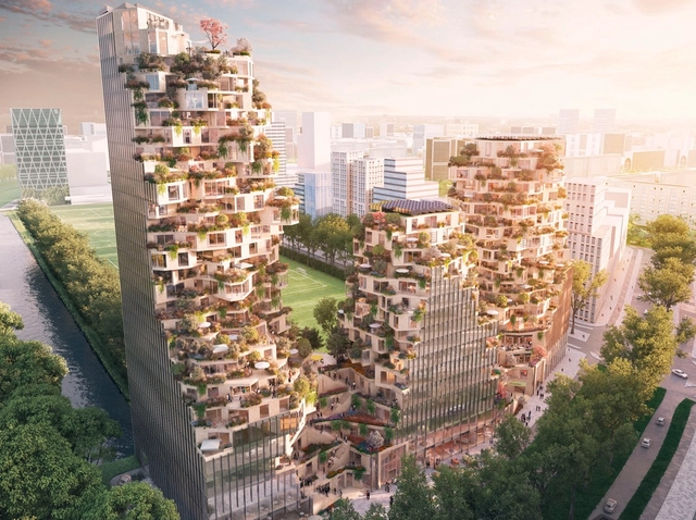 MVRDV diseña complejo de uso mixto para Amsterdam - Imagen Principal