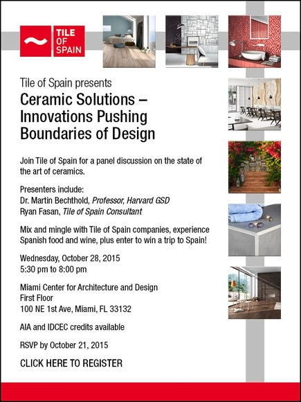  Tile of Spain Presents: Ceramic Solutions - Innovations Pushing Boundaries of Design - Featured Image