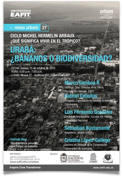 Mesa Urbam: Urabá: ¿Bananos o Biodiversidad? - Imagen Principal