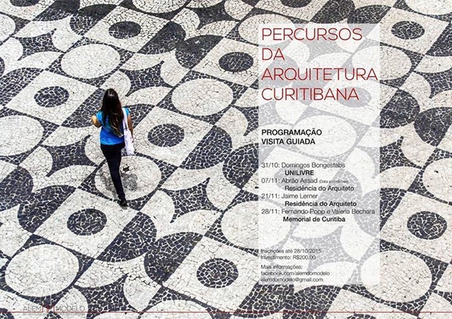 "Percursos da arquitetura curitibana" promove visitas por obras emblemáticas de Curitiba - Imagem de Destaque