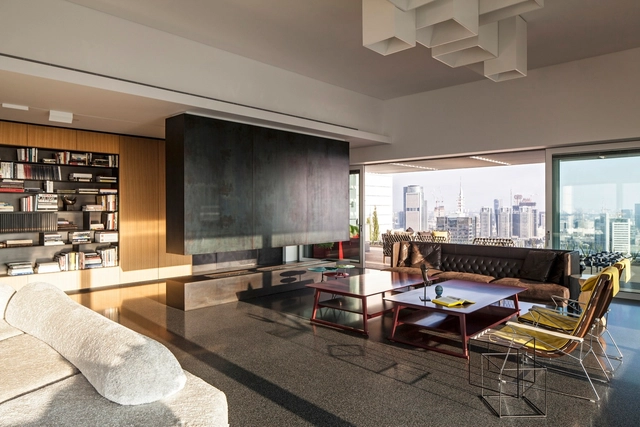 Cobertura do Colecionador de Arte / Pitsou Kedem Architects - Penthouse