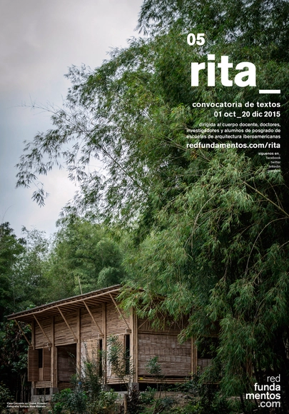Convocatoria de textos de investigación para rita_05 - Imagen Principal