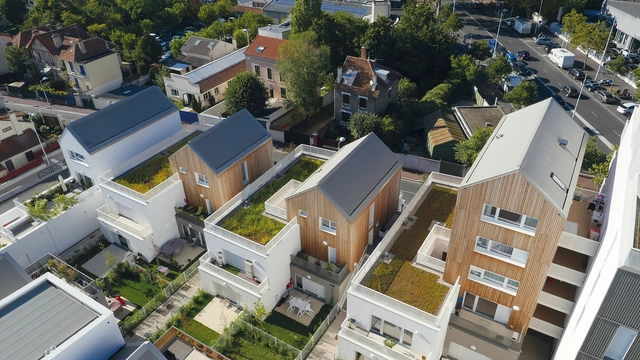 157 Unidades Habitacionais em Nanterre / Atelier du Pont - Habitação Coletiva