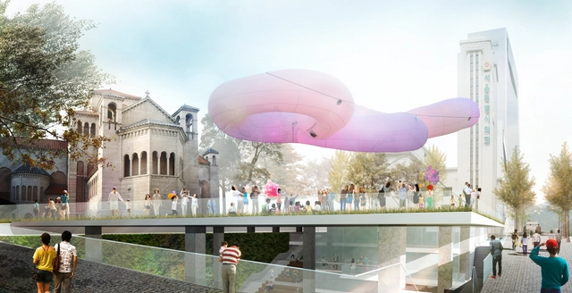 Anunciados os vencedores do concurso para projetar uma praça cultural em Seul - Imagem de Destaque