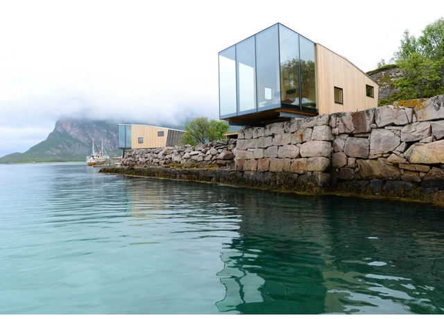 Resort Isla Manshausen / Stinessen Arkitektur - Cabañas & Lodges