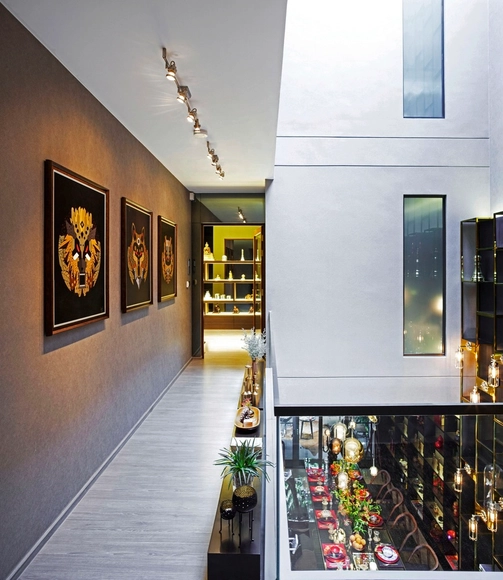 Feature House / Apostrophy's - Houses, Facade, Handrail