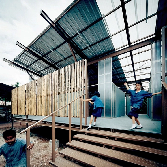 Escuela Baan Nong Bua / Junsekino Architect And Design - Escuelas