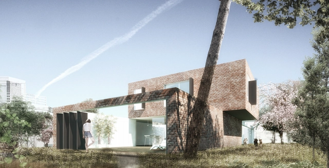 Segundo Lugar en Concurso de Vivienda RIFA 2015 / Uruguay - Casas, Fachada, Arco