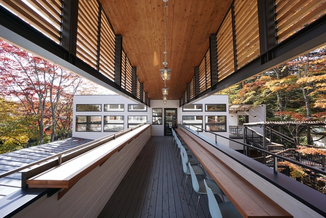 Bakery & Restaurant SAWAMURA / Yuji Tanabe Architects - Coffee Shop, Beam, Facade, Handrail, Arch