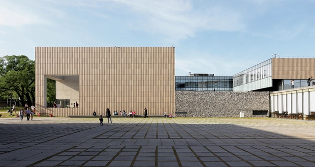 Museo de arte moderno y contemporáneo  /  Hyunjun Mihn + mp_art architects   - Museo