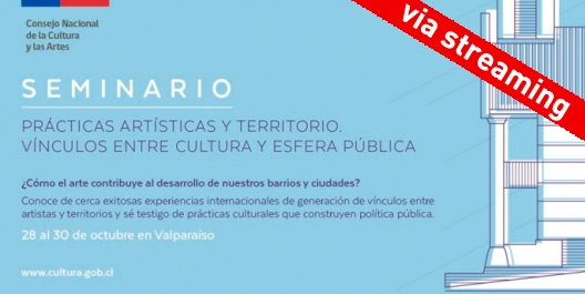 Seminario “Prácticas artísticas y territorio, vínculos entre cultura y esfera pública” - Imagen Principal