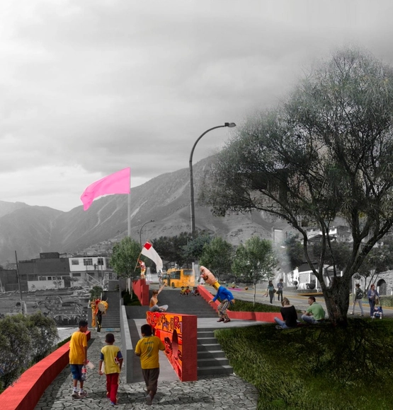 Arquitectura en comunidad: FITECA y la creación de los Barrios Culturales de La Balanza en Lima - Imagen Principal