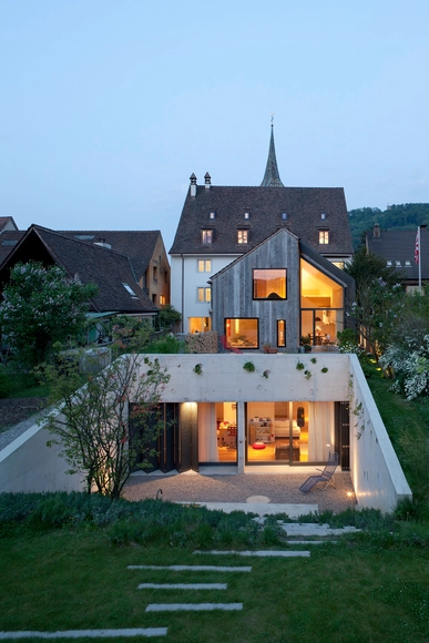 Residencia Kirchplatz + Oficina OA Europe  / Oppenheim Architecture + Design - Ampliación