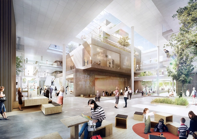 Arkitema diseña nuevo edificio cívico en Dinamarca - Arquitectura De Oficinas
