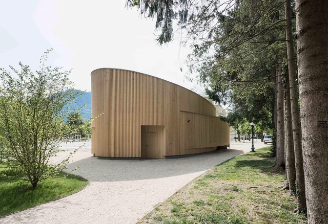 Pabellón de Música Bad Ischl  /  Two in a Box Architekten - Pabellón