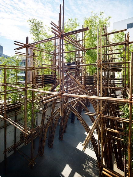 Bamboo Forest / Vo Trong Nghia Architects - Instalación