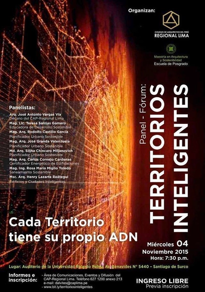 Panel-Fórum: Territorios Inteligentes - Imagen Principal