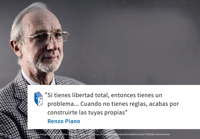 Frases: Renzo Piano y la libertad - Frases