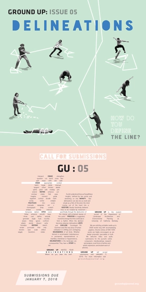 Call for Submissions: GROUND UP Journal, Issue 5 - Featured Image