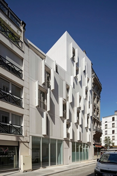 Habitação Coletiva em Paris / Projectiles  - Apartamentos