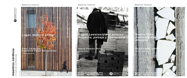 IV Ciclo de Conferencias Maestros nórdicos - Imagen Principal