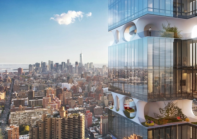 Esta torre de ODA en Manhattan dice ofrecer un trozo de 'suburbio' en el cielo - Apartamentos