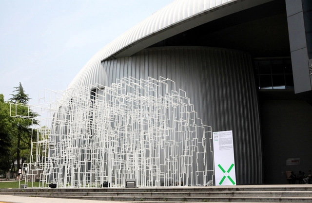 Pabellón de Rocallas Multidimensionales / School of Design Of Nanjing University of the Arts - Instalaciones Y Estructuras