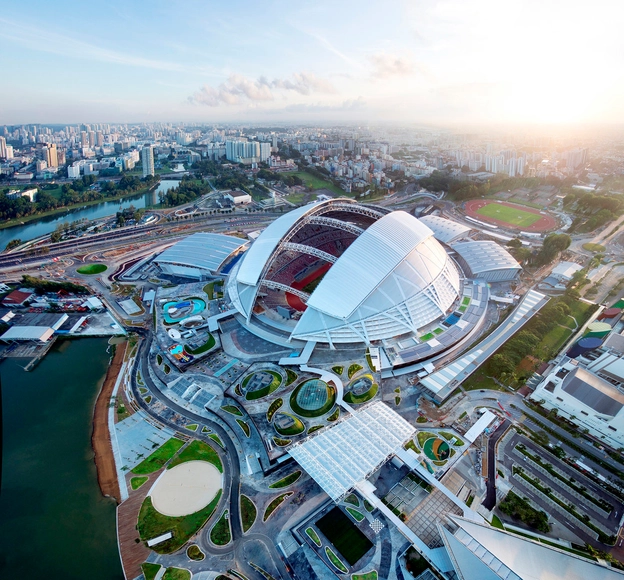 Centro Deportivo de Singapur es nombrado "Mejor Proyecto de Ingeniería de 2015" - Imagen Principal