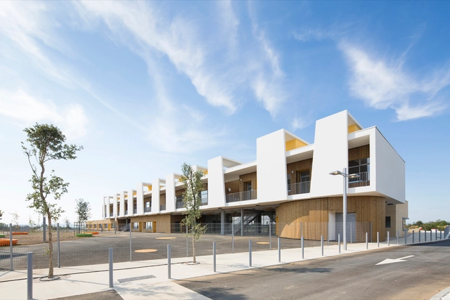Jardín Infantil Antoine Beille  / MDR Architectes - Escuela Primaria