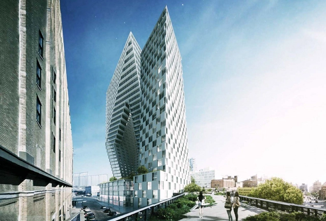BIG diseña nuevos rascacielos frente al High Line de Nueva York - Imagen Principal