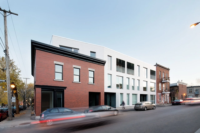 Residencia Hôtel-de-ville / ACDF Architecture - Ampliación