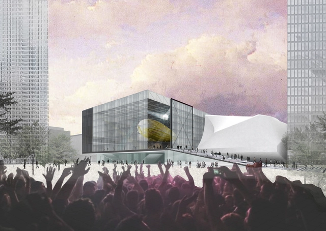 On OMA's Designs for 'The Factory': "an Enigmatic Tent Bulging With Programming" - Featured Image
