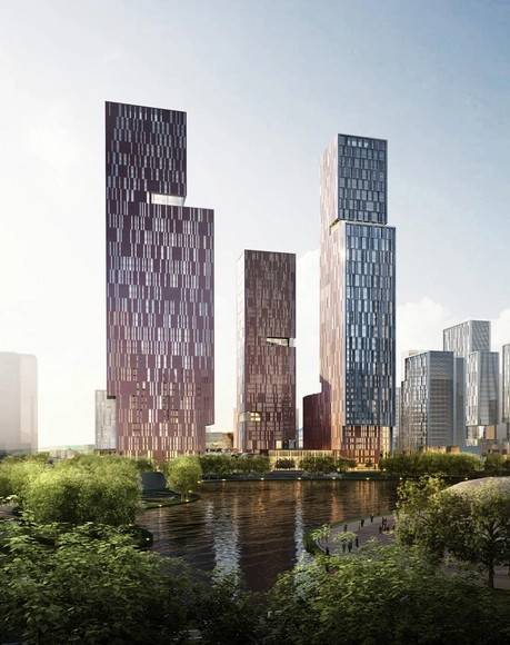 Ennead Architects 建筑事务所宣布中国南京麒麟科技创新园项目计划 - 主图