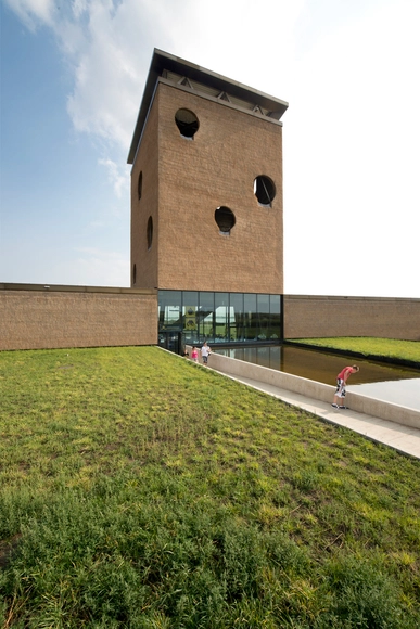 De Grevelingen湖源流中心/ Paul De Ruiter Architects - 博物馆