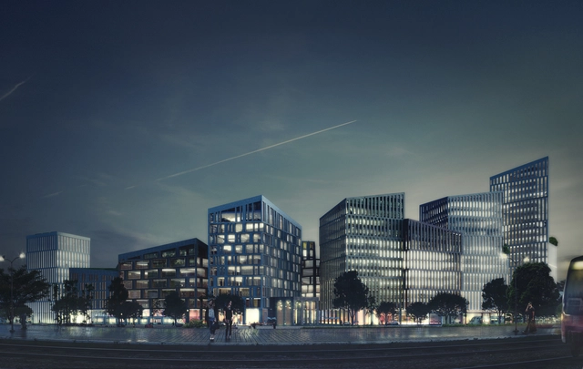 schmidt hammer lassen Wins Competition to Masterplan Skøyen in Central Oslo - Featured Image