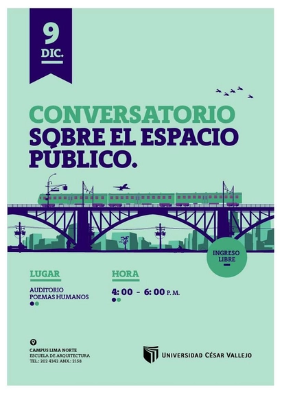 Conferencia y conversatorio "La apropiación del espacio público y la identidad ciudadana en Lima" - Imagen Principal