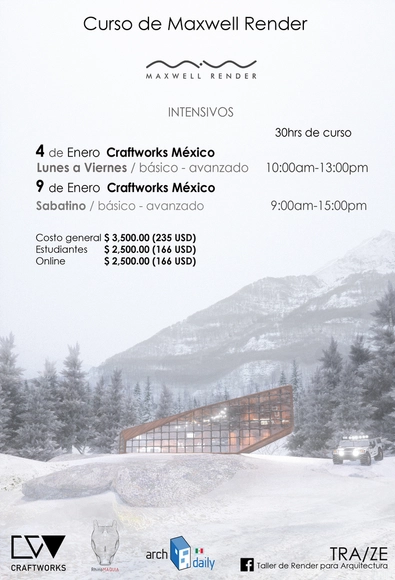 Curso Intensivo de Maxwell Render + Sketchup 8 + Photoshop / Ciudad de México [¡Sorteamos un cupo!] - Imagen Principal