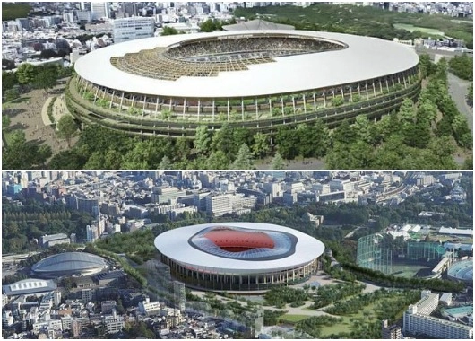 Tokio 2020: Presentan los dos diseños finalistas para el nuevo Estadio Nacional de Tokio - Imagen Principal