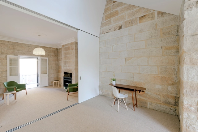 Balmain Sandstone Cottage / Carterwilliamson Architects - Extension, Facade, Table, Chair, Bench