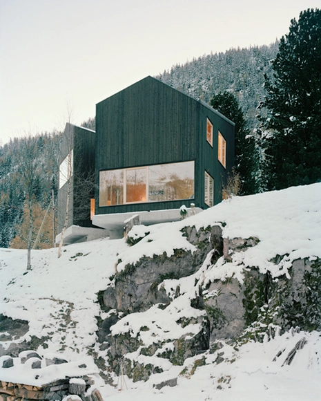 Casa em Les Jeurs / Lacroix Chessex Architectes - Casas
