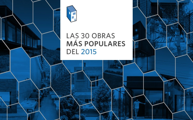 Las 30 obras más populares del 2015 en Plataforma Arquitectura  - Imagen Principal