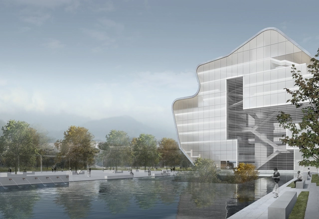 Steven Holl Architects presenta su diseño para el Museo y Biblioteca de Arte de Shenzhen - Imagen Principal