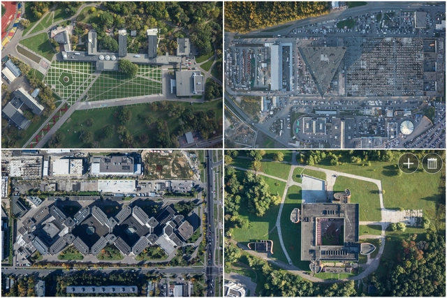 Estas fotografías aéreas revelan las geometrías ocultas del Modernismo Soviético Tardío - Imagen Principal