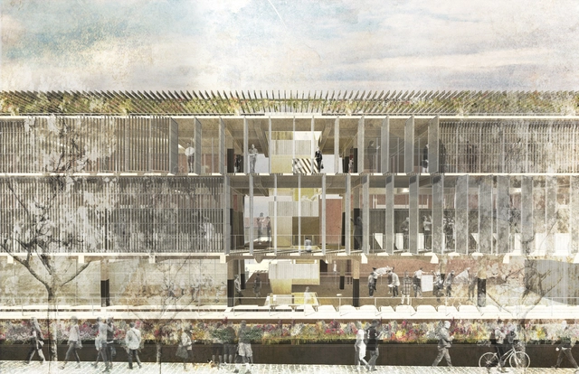 Éstas son las cinco ideas premiadas en la convocatoria del futuro edificio FADEU-CMPC - Imagen Principal