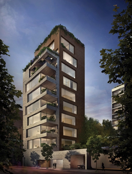 Isay Weinfeld Unveils the Design for His First Project in New York City - Residential Architecture, Facade
