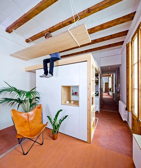 Reforma de una vivienda en La Gran Vía / Anna & Eugeni Bach - Interiores De Apartamentos