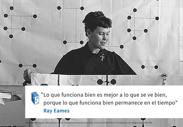 Frases: Ray Eames y la funcionalidad - Frases