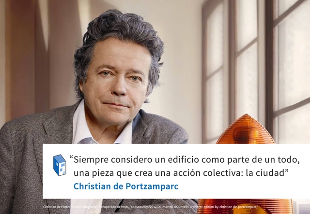 Frases: Christian de Portzamparc y la ciudad - Frases